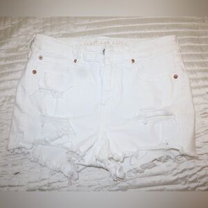 American Eagle outfitters white denim shorts